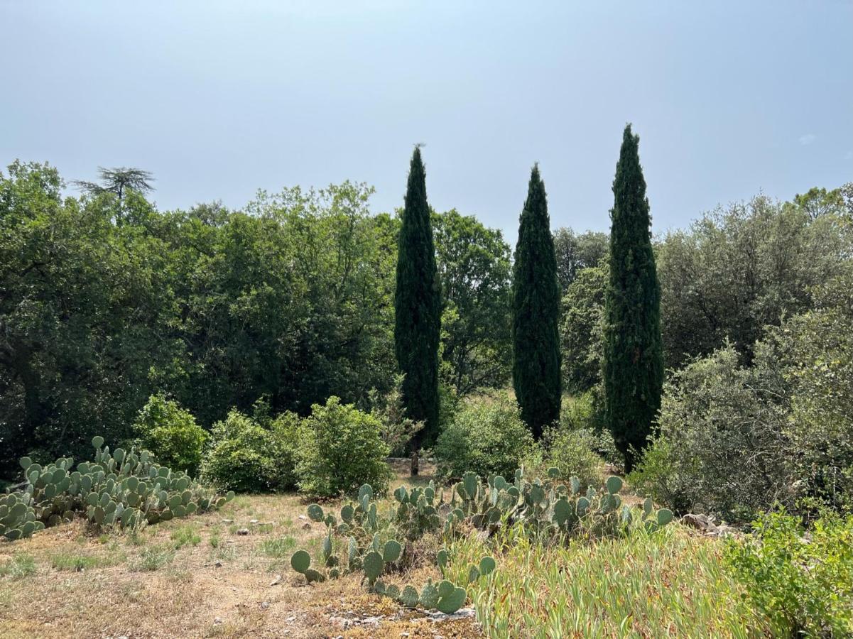 Luxurious Family House With Pool In Ardeche. Villa Les Vans Bagian luar foto