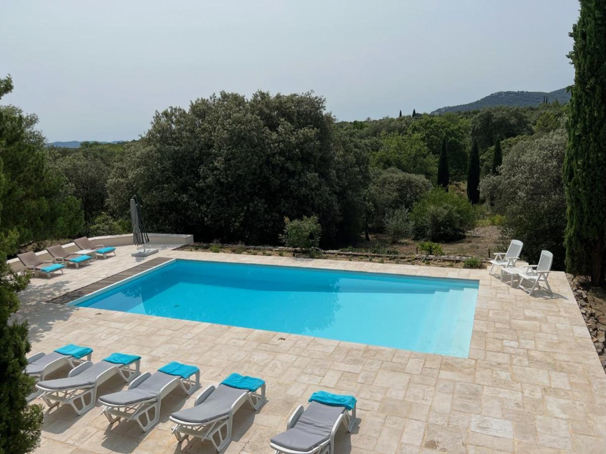 Luxurious Family House With Pool In Ardeche. Villa Les Vans Bagian luar foto
