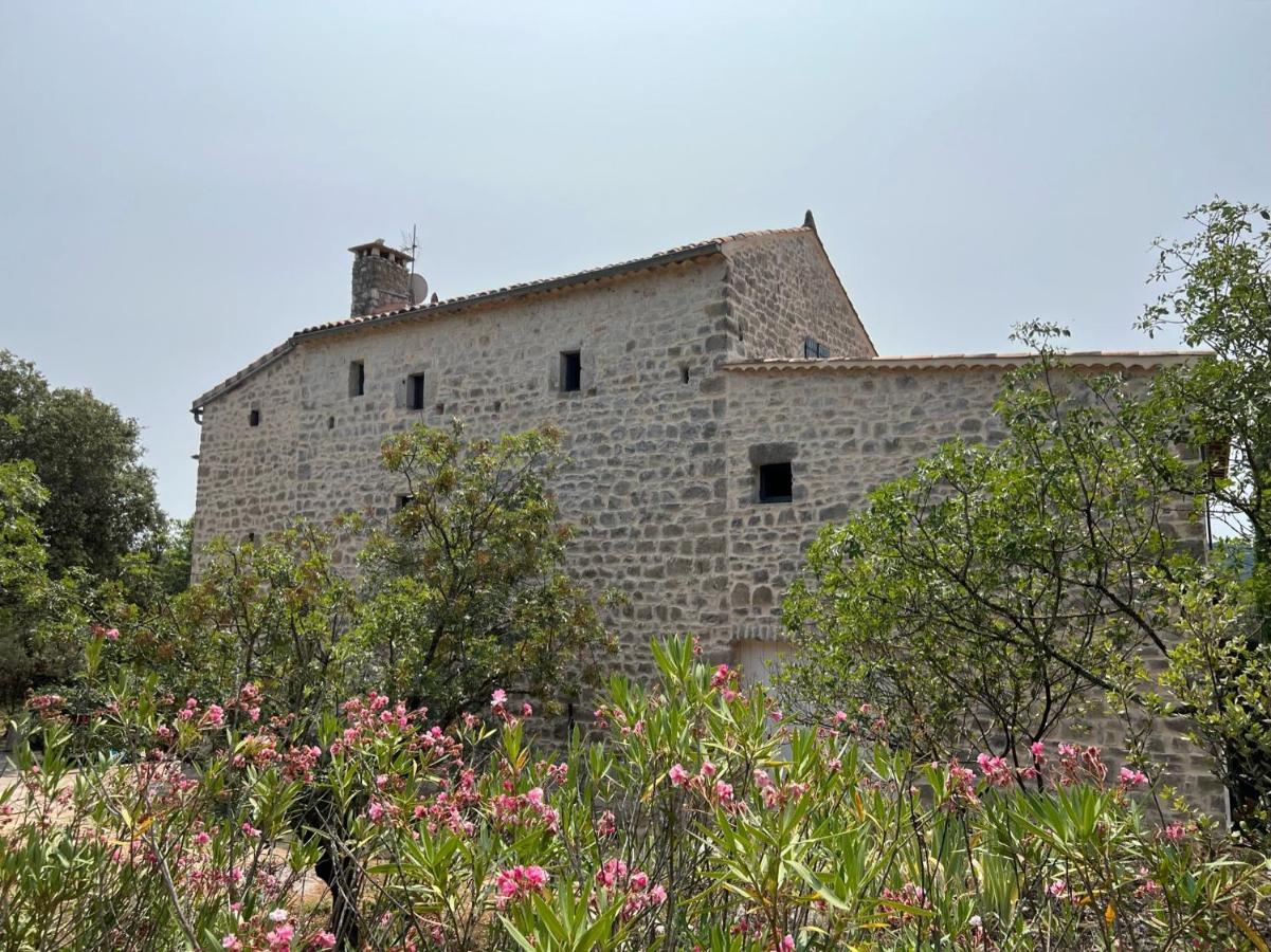 Luxurious Family House With Pool In Ardeche. Villa Les Vans Bagian luar foto