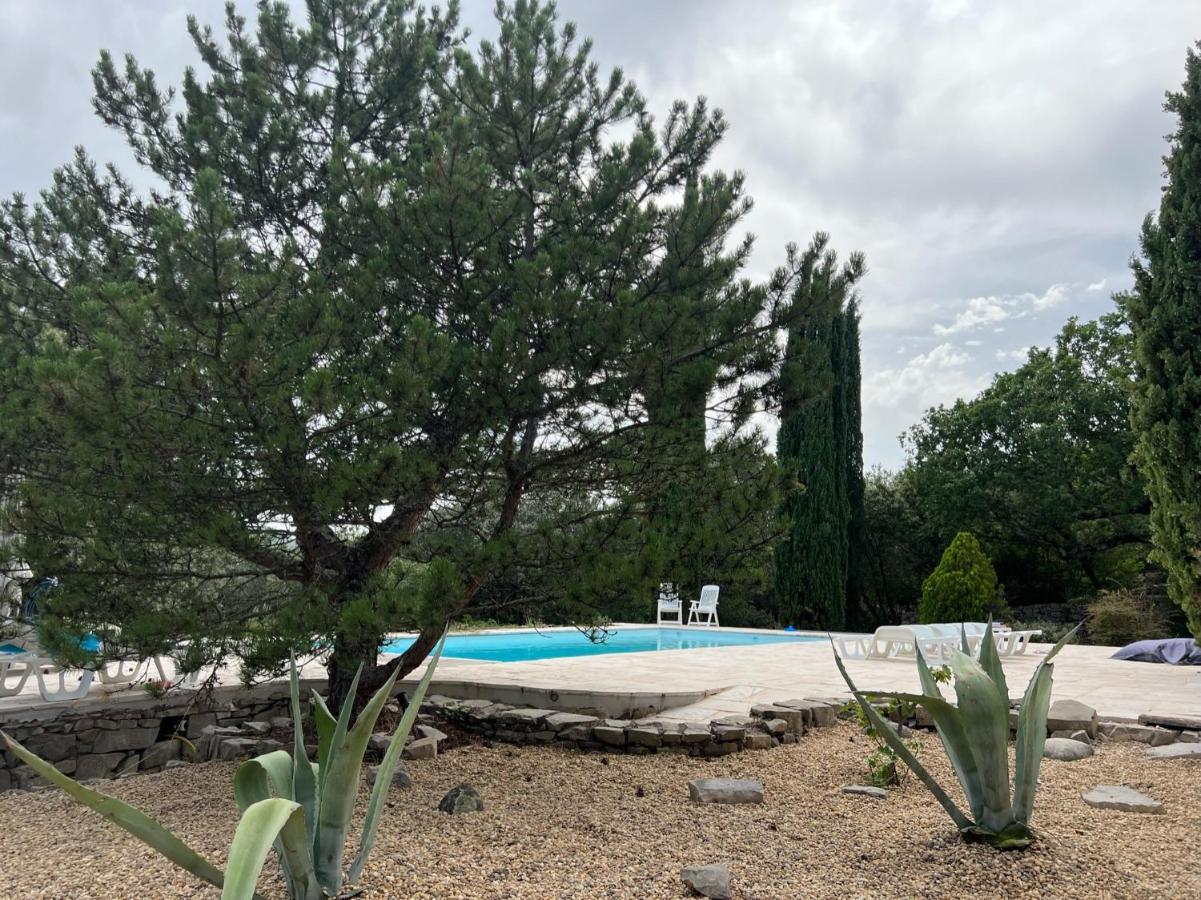 Luxurious Family House With Pool In Ardeche. Villa Les Vans Bagian luar foto