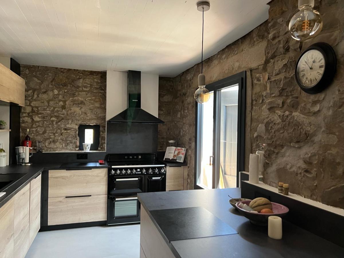 Luxurious Family House With Pool In Ardeche. Villa Les Vans Bagian luar foto
