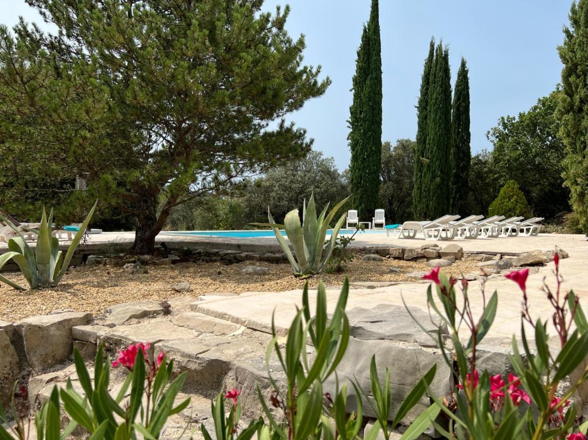 Luxurious Family House With Pool In Ardeche. Villa Les Vans Bagian luar foto