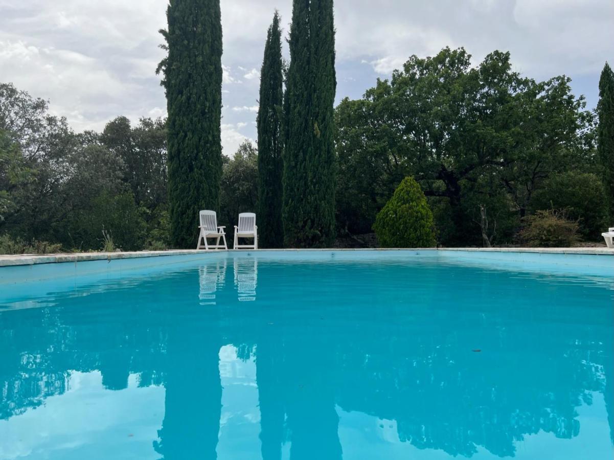Luxurious Family House With Pool In Ardeche. Villa Les Vans Bagian luar foto