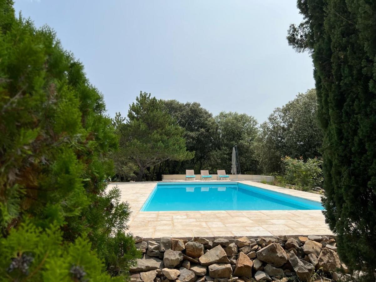 Luxurious Family House With Pool In Ardeche. Villa Les Vans Bagian luar foto
